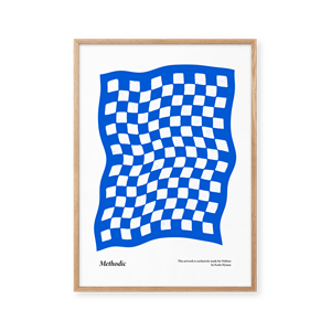 Affiche Peléton Méthodic Blue 70x100