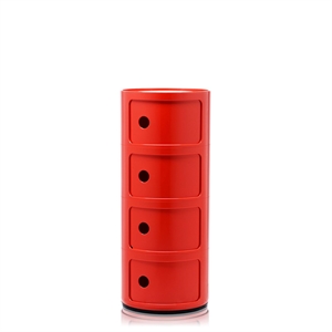 Kartell Componibili 4 Caisson Rouge
