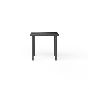 NINE 19 Outdoors Tables de Jardin 80,5x80,5 cm Noir