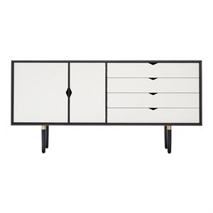 Andersen Furniture Armoire S6 Noir/Blanc