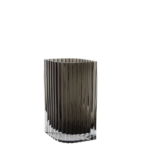 AYTM FOLIUM Vase 25 cm Noir