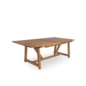 Sika-Design George Table de Salle à Manger 200x100 cm Teck