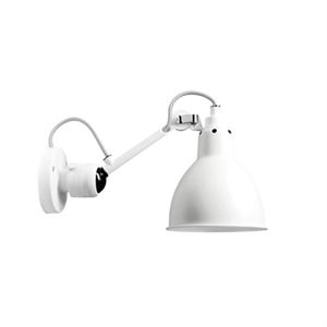 Lampe Gras N304 Applique Murale Blanc et Blanc Hardwired
