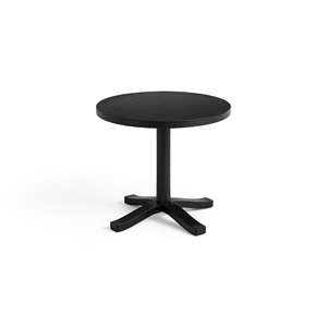 HAY Table Basse Pastis Ø46 x H40 Noir Laqué Noir