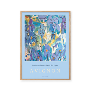 Affiche Peléton Avignon 50x70