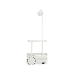 Fatboy Jolly Trolley Chariot Avec Lampe Gris Clair