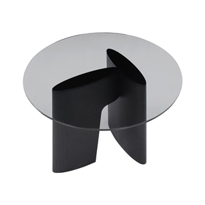 Wendelbo Glyph Table Basse d'Appoint Ø70 cm Noir