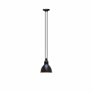 Lampe Gras N322 Suspension Noir Mat Round
