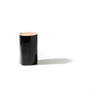 Gervasoni Log M Table d'Appoint Laqué Noir