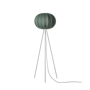 Made By Hand Knit-Wit Lampadaire Rond Haut Ø45 Tweed Vert
