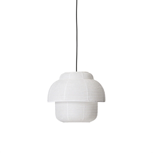 Made By Hand Papier Suspension Double Ø40 cm Blanc