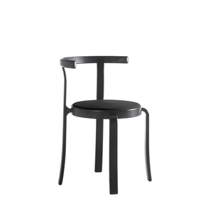 Magnus Olesen 8000 Series de Chaise de Table à Manger Chêne Teinté noir/Tapissé Noir Savannah 30314