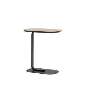 Muuto Relate Table Basse 60,5 cm Chêne/Noir