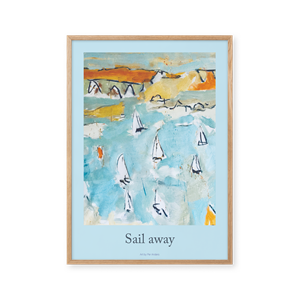 Affiche Peléton Sail Away 50x70
