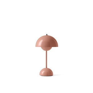 &Tradition Flowerpot VP9 Lampe à Poser Portable Beige Rouge