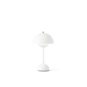 &Tradition Flowerpot VP9 Lampe à Poser Portable Blanc