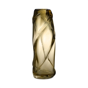 Ferm Living Vase Spirale D'eau Haut Jaune Clair