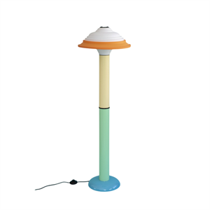 Lampadaire Sowden FL4 Vert/ Jaune
