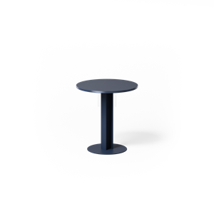 +Halle HEB 02 Table à Manger Ø70xH73 Bleu Foncé