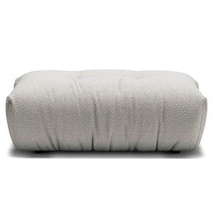 Pouf Decotique MONO pour Canapé Blanc Vapeur