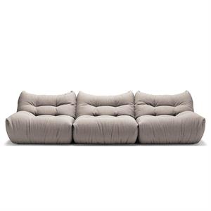 Canapé 3 Places Decotique MONO Beige Beige