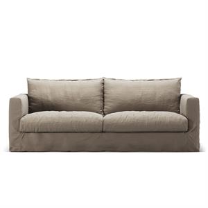 Decotique Le Grand Air Nou Canapé 3 Places Lin Sauvage