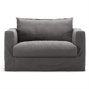 Fauteuil Love Seat Decotique Le Grand Air Nou Gris