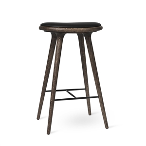 Tabouret de Bar Mater, Chêne Teinté Foncé, 74 cm