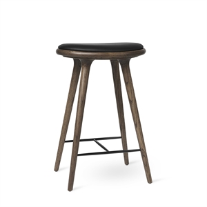 Tabouret de Bar Mater, Chêne Teinté Foncé, 69 cm