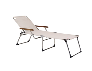 Transat Fiam Amigo avec Accoudoirs Beige/ Blanc