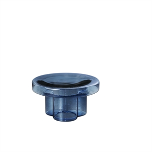 Table basse Miniforms Soda Ø55 Bleu Gris