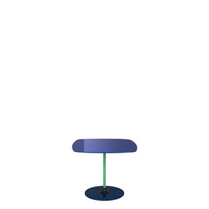 Table Basse Kartell THIERRY 50x50 Bleu