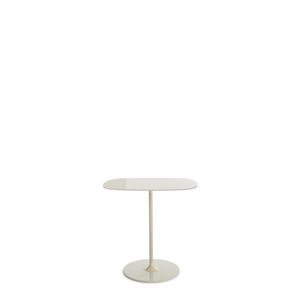 Table Basse THIERRY 33x50 Cm, Blanc, Kartell