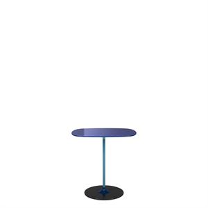 Table Basse THIERRY 33x50 cm Bleu Kartell