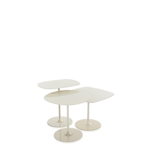 Kartell Thierry Trio Table d'Appoint Blanc