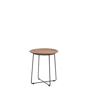 Table Basse Kartell AI Wood Bois Foncé/ Noir