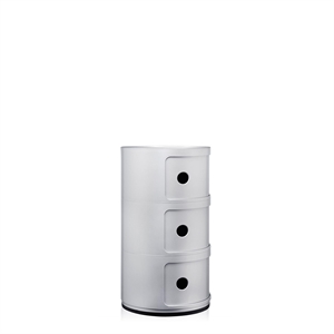 Kartell Componibili 3 Caisson Argent