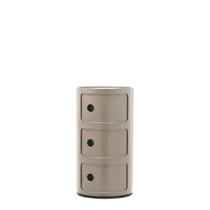 Kartell COMPONIBILI CLASSIC 3 Armoire Gris Tourterelle
