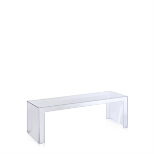 Kartell Table d'Appoint Invisible H40 Cristal