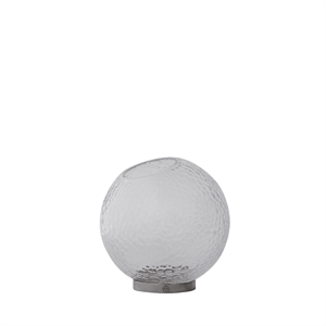Vase AYTM GLOBE BUBBLES Ø21 Transparent/ Argent
