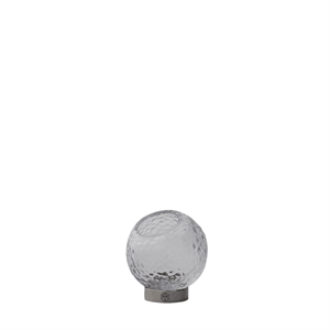 Vase AYTM GLOBE BUBBLES Ø10 Transparent/ Argent
