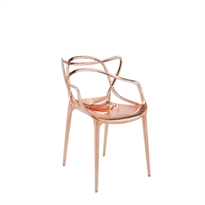 Chaise de Salle à Manger Kartell MASTERS en Cuivre