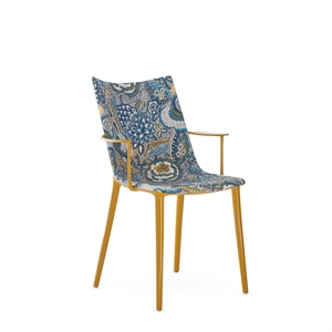 Chaise de Salle à Manger Kartell HHH Jaune Moutarde/encre Ocre