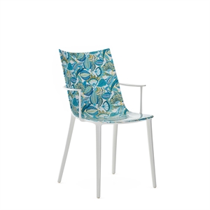 Chaise de Salle à Manger Kartell HHH Blanc/Lapis
