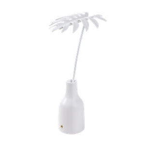 Seletti Leaf 2 Lampe à Poser Blanc