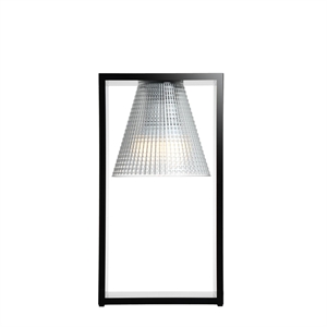 Kartell Light-Air Lampe à Poser Sculpted Noir/Cristal