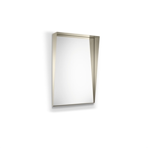 Veuillez Patienter pour Être Assis Beak Miroir Medium Crème