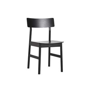 Woud Chaise de Table à Manger Pause 2.0 Chêne Noir