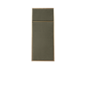 Please Wait to be Seated Nouveau Pin Notice Board Petit Laiton/Oyster Grey