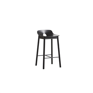 Chaise de Comptoir Woud Mono Noir